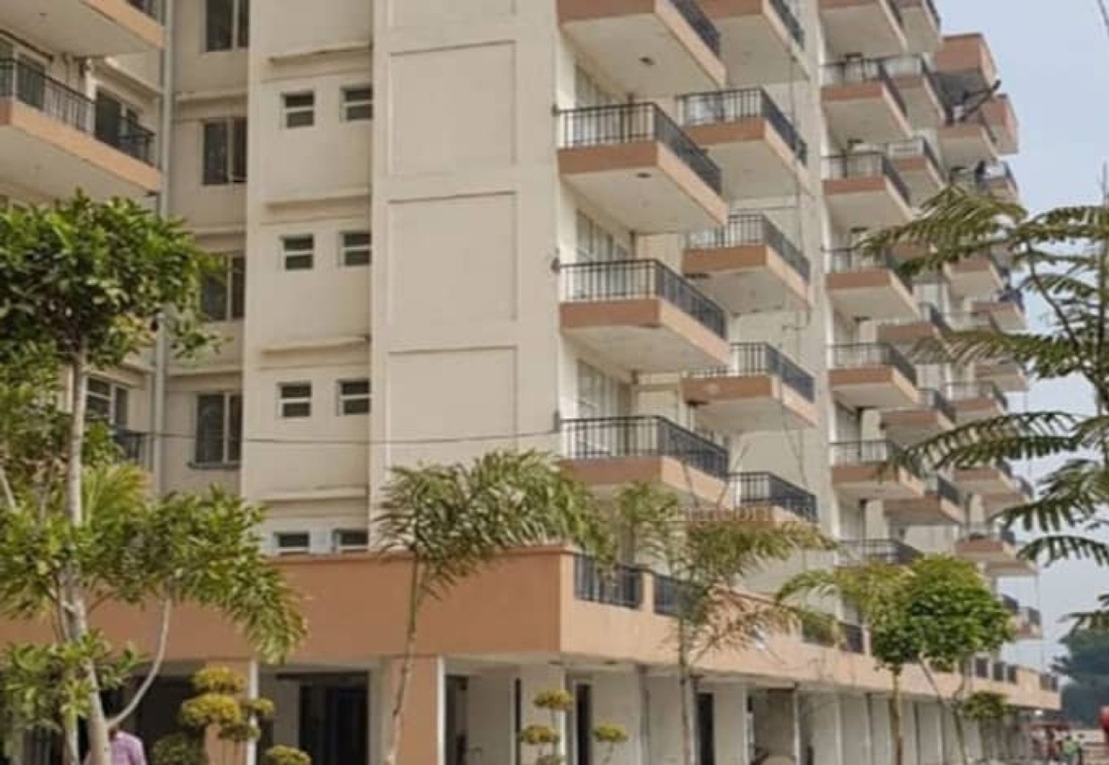 Sports Ville — close-up of balconies and landscaping
